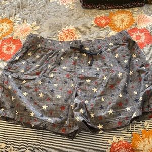 Bcg brand linen shorts patriotic size 1x